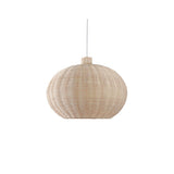 Natural Cane Woven Rattan Bottle Pendant Light Set Image - 11