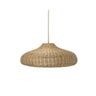 Natural Cane Woven Rattan Bottle Pendant Light Set Image - 5