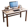 Natural Stone Rectangle Rubberwood Standard Gaming Desk Image - 11