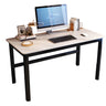 Natural Stone Rectangle Rubberwood Standard Gaming Desk Image - 3