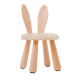 Natural Wood Round Toddler Painting Table Chair Set Image - 2