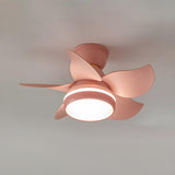 Nordic 5 Blade Simple Modern Ceiling Fan with Light Image - 6