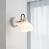 Nordic Adjustable Arm White Bedroom Vanity Light  Image - 2