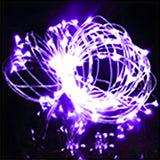 Nordic Christmas Tree LED Starry White String Light Image - 13