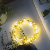 Nordic Christmas Tree LED Starry White String Light Image - 7