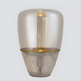 Nordic Creative Glass Jar Shape Amber Decor Table Lamp Image - 6