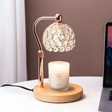 Nordic Crystal Ball Aromatherapy Melting Wax Table Lamp Image - 1