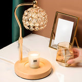 Nordic Crystal Ball Aromatherapy Melting Wax Table Lamp Image - 10