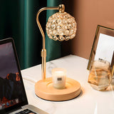 Nordic Crystal Ball Aromatherapy Melting Wax Table Lamp Image - 13