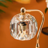 Nordic Crystal Ball Aromatherapy Melting Wax Table Lamp Image - 6