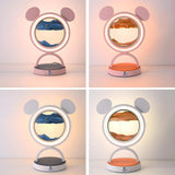 Nordic Fashion Bear Sand Art LED Decorative Table Lamp Image - 14