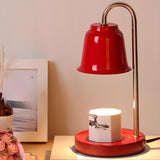 Nordic Fashion Golden Bell Shade Wooden Base Table Lamp Image - 13