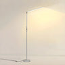 Nordic Iron LED Silica Gel Strip Bedroom Floor Lamp Image - 2