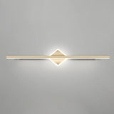 Nordic Luxury Circular Accent Linear Metal Vanity Light Image - 2