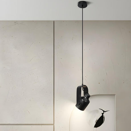 Nordic Minimalist Kettle Metal Bedroom Pendant Light Image - 1