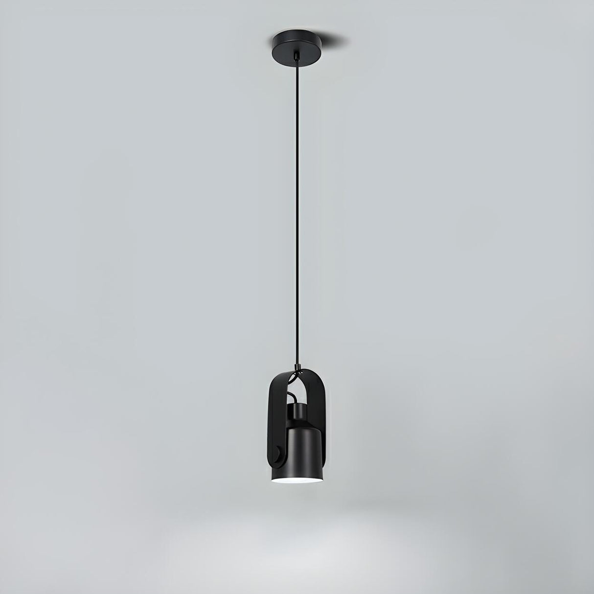 Nordic Minimalist Kettle Metal Bedroom Pendant Light Image - 6