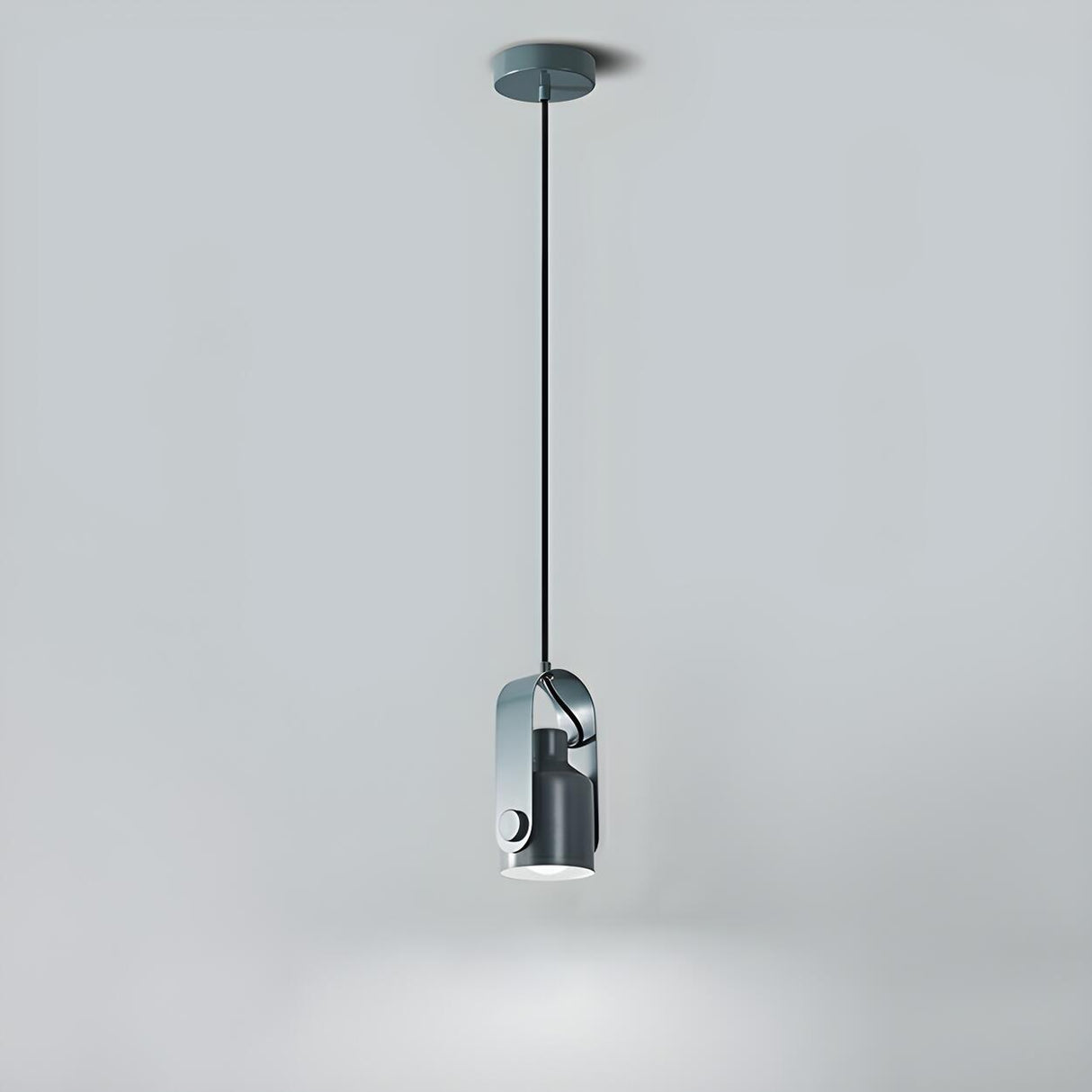 Nordic Minimalist Kettle Metal Bedroom Pendant Light Image - 7