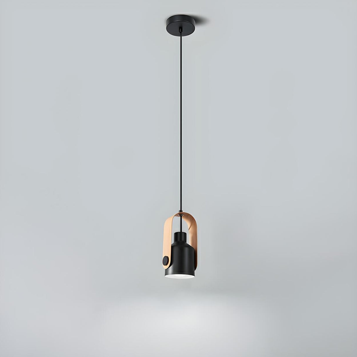 Nordic Minimalist Kettle Metal Bedroom Pendant Light Image - 9