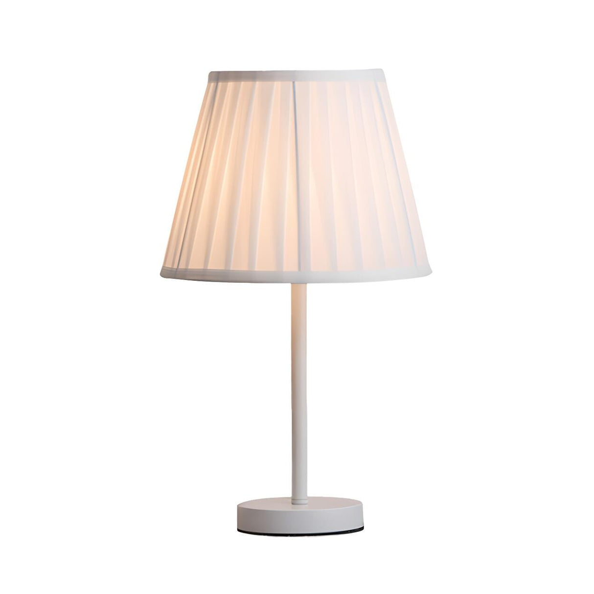 Nordic Simple Fabric Shade Bedroom Iron Table Lamp Image - 8