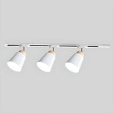 Nordic Simple Iron Cone Living Room Track Light White Image - 25