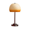 Nordic Simple Macaron Dome Glass Shade Metal Table Lamp Image - 5