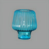 Nordic Simple Mushroom Glass Decor Bedroom Table Lamp Image - 5