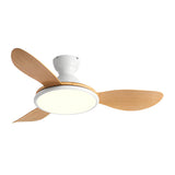 Nordic Style Fashion 3-Blade Ceiling Fan with LED Light Image - 10