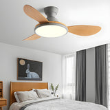 Nordic Style Fashion 3-Blade Ceiling Fan with LED Light Image - 15