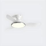 Nordic Style Fashion 3-Blade Ceiling Fan with LED Light Image - 4