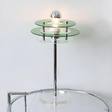 Nordic Unique  Circular Design Metal Bedside Table Lamp Image - 18