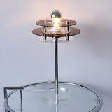 Nordic Unique  Circular Design Metal Bedside Table Lamp Image - 22