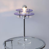 Nordic Unique  Circular Design Metal Bedside Table Lamp Image - 24