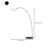 Novelty Modern White Metal Mr Magoo Floor Lamps #size