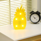 Novelty Plastic Green Cactus LED Battery Night Lamp Image - 11