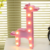 Novelty Plastic Green Cactus LED Battery Night Lamp Image - 6