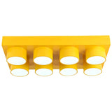 Nursery Playful Building Blocks LED Flush Mount Light Image - 12