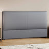 Off-White Rectangular Upholstered Headboard with Legs Image - 7