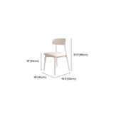 Off-White Slate Dining Table with Upholstered Chairs Image - 19