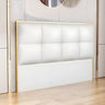 Off-White Tufted Rectangular Upholstered Headboard Image - 5