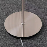 Orange Dome Metal Standing Modern LED Floor Lamp Image - 6