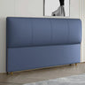 Orange Rectangular Upholstered Headboard with Legs Image - 3