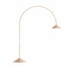 Outdoor Arc Wide Cone Metal Modern Floor Lamp Image - 7