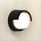 Outdoor Black Square Waterproof LED Wall Sconce Image - 9