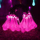 Outdoor Clear Teardrop Christmas LED String Lights Image - 11