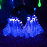 Outdoor Clear Teardrop Christmas LED String Lights Image - 13