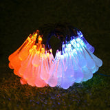 Outdoor Clear Teardrop Christmas LED String Lights Image - 5