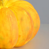 Outdoor Solar Powered Pumpkin Resin Table Light Image - 10