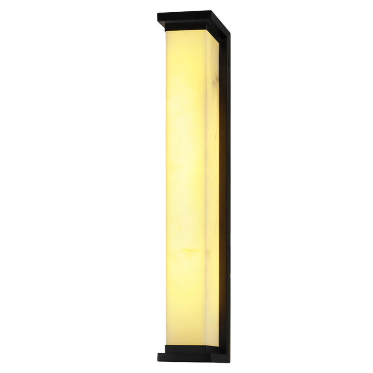 Outdoor Waterproof Black Rectangular Wall Light Image - 5