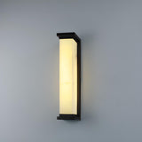 Outdoor Waterproof Black Rectangular Wall Light Image - 8