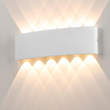 Outdoor Waterproof Black Up Down Lighting Wall Sconce Image - 23